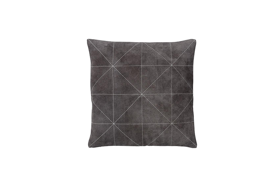 Triangle Cushion, 45 x 45cm, Grey, 723018