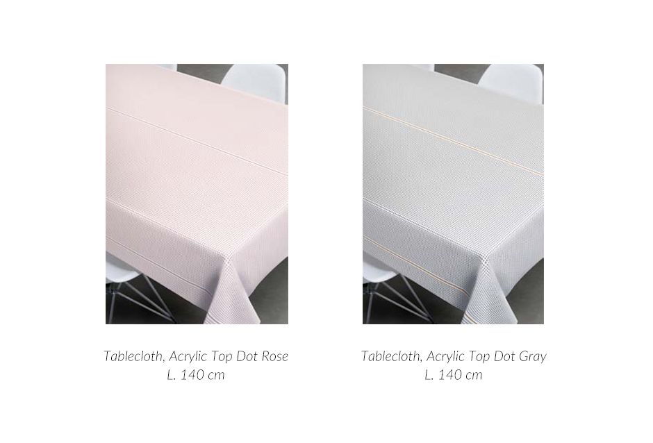 Top Dots Acrylic, 140cm, Rose, 723033