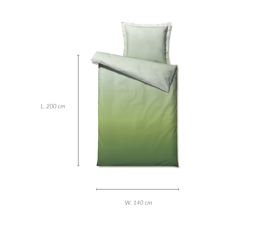 Summer Shades Bedlinen, 140 x 200cm, Green, 723133