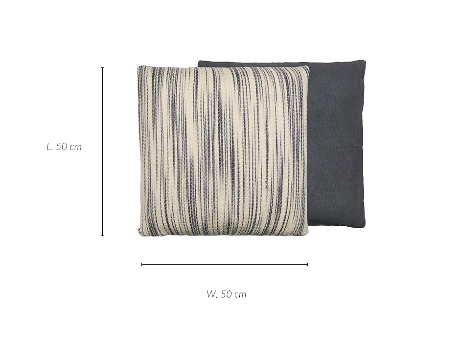 Cosmic Cushion, 50 x 50cm, Grey, 723237
