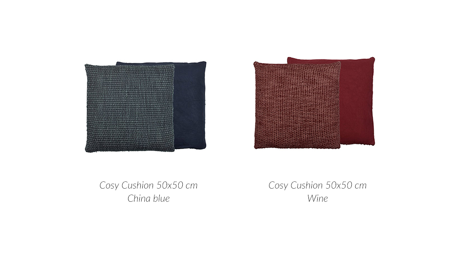 Cosy Cushion, 50 x 50cm, China Blue, 723241
