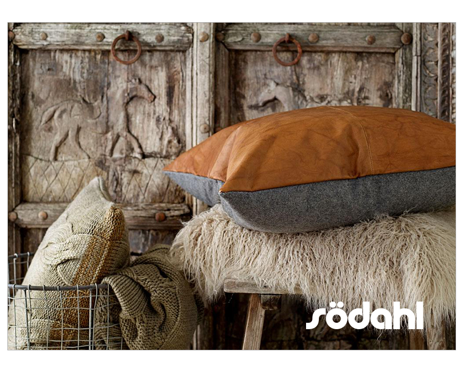 Mega Cable Cushion, 40 x 60cm, Pine, 723243
