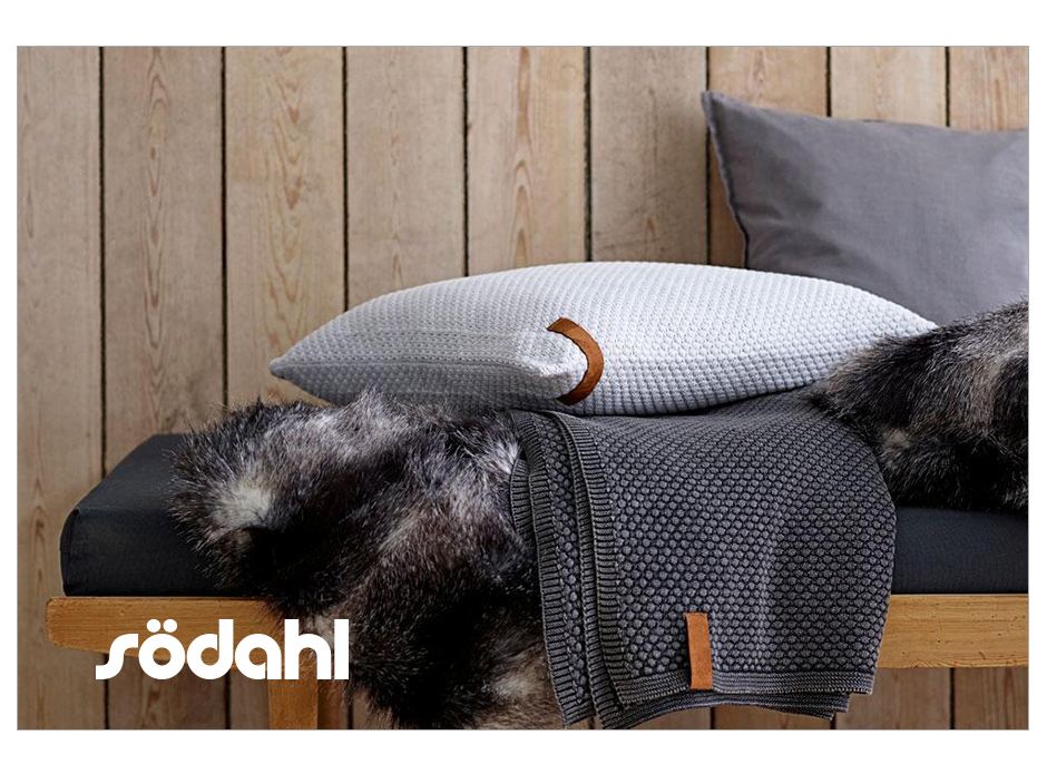 Salior Knit Plaid, 170 x 130cm, Antracita, 723263