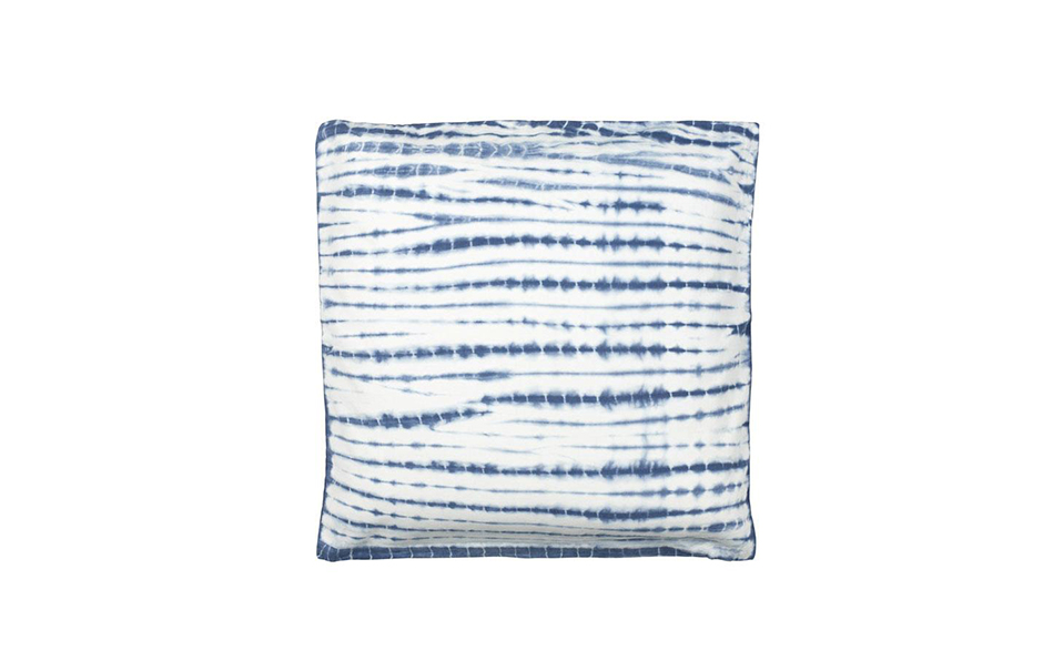 Shibori Cushion, 50 x 50cm, Indigo Blue, 726305