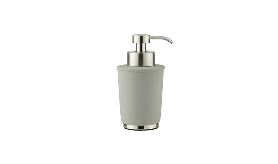 Touch Soap Dispencer, Dia.9 x 17cm, Grey, 975977