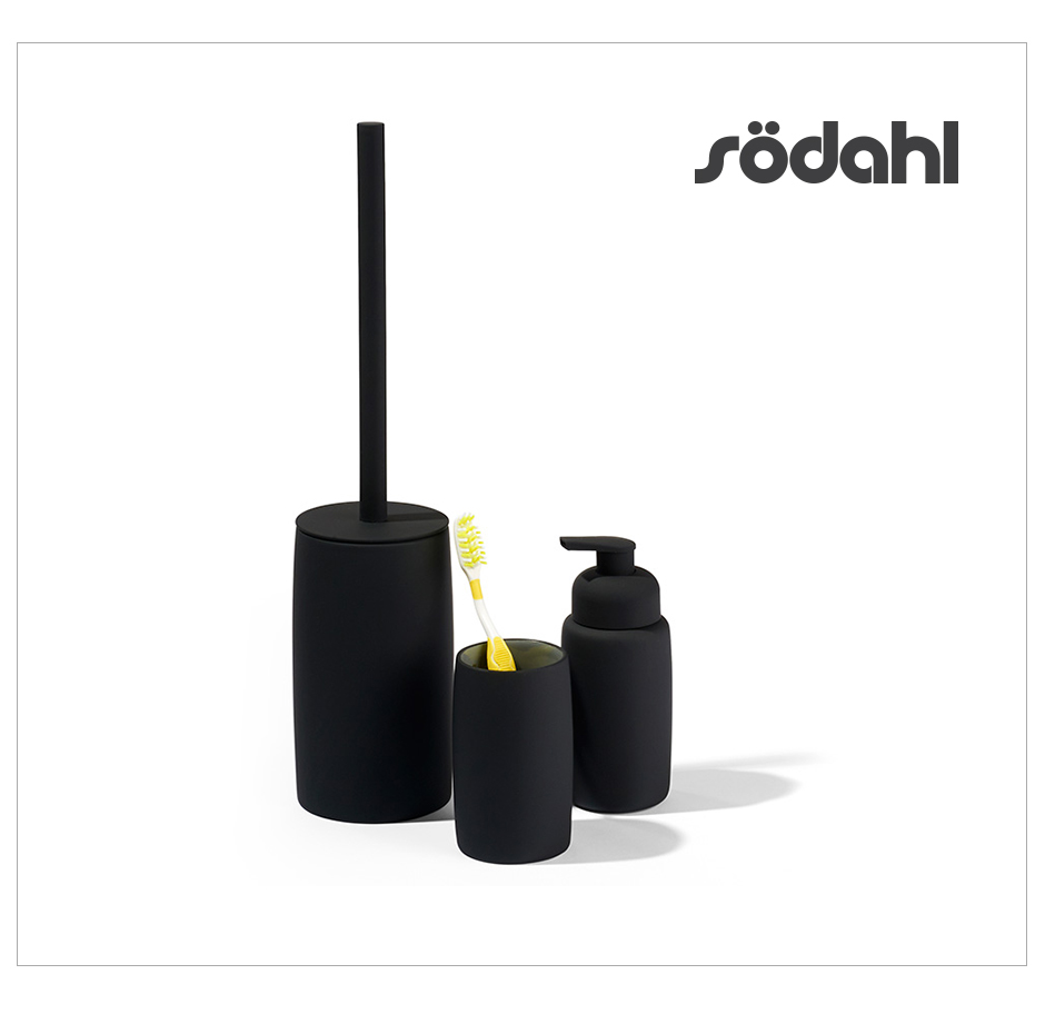 Mono Soap Dispencer, Dia.6.5 x 16cm, Black, 975981