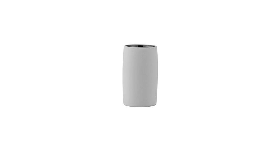 Mono Toothbrush Cup, Dia.6.5 x 11cm, Grey, 975985