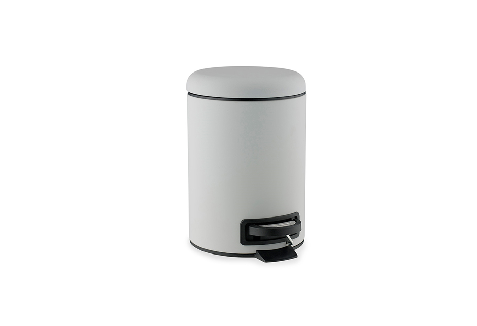 Mono Toilet Bin, Dia.17 x 25cm, Grey, 976008