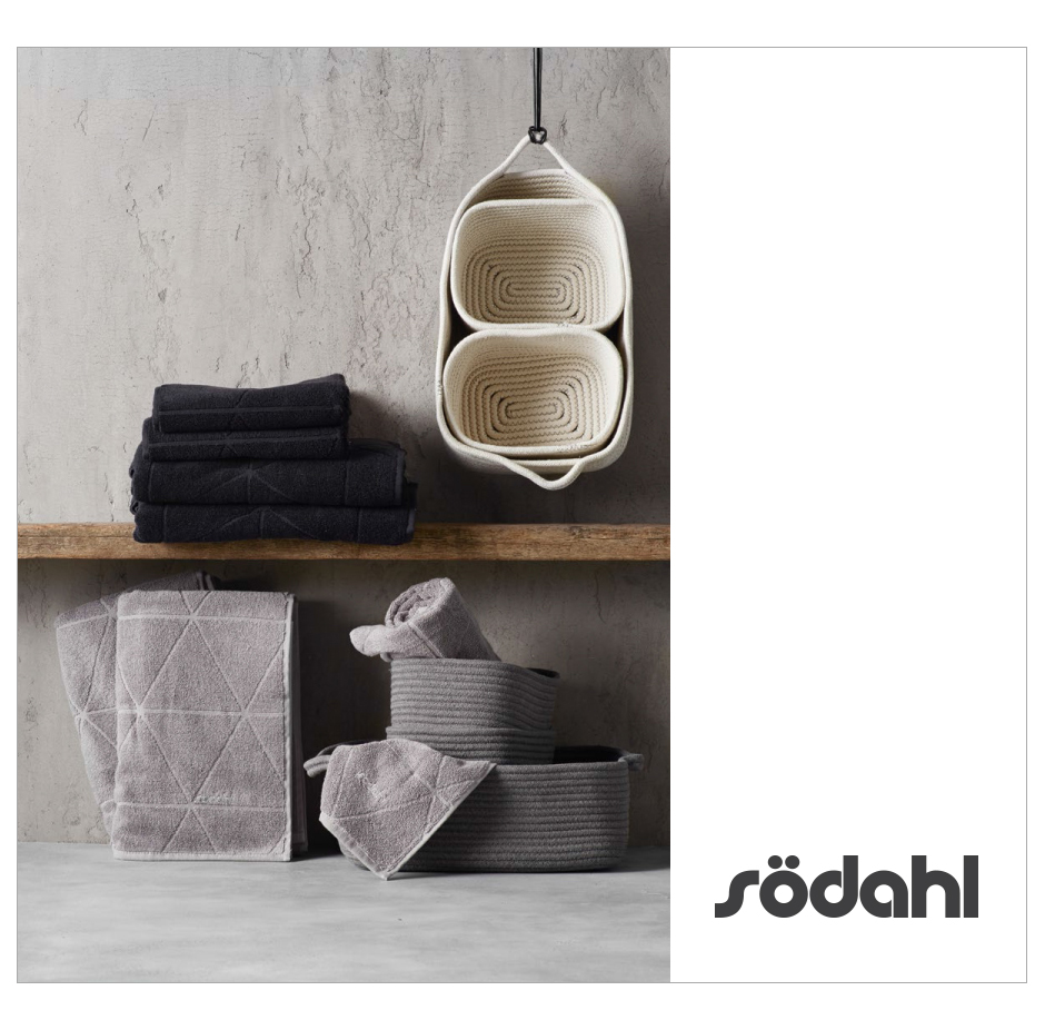 Zen Rectangle Basket set(3pcs), Grey, 976074