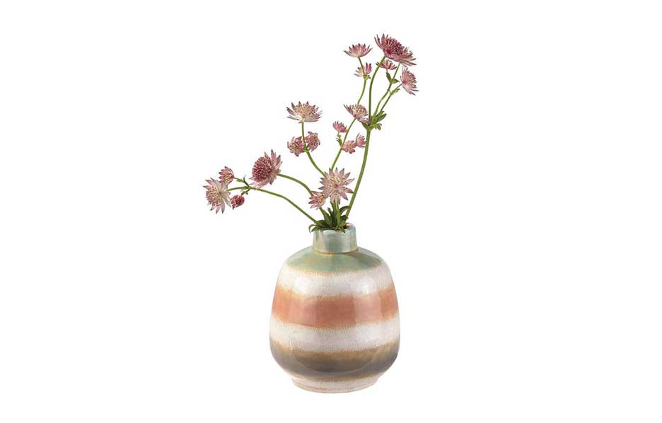 CIRKUS VASE, D15 x 17, MULTI COLOUR, 963479