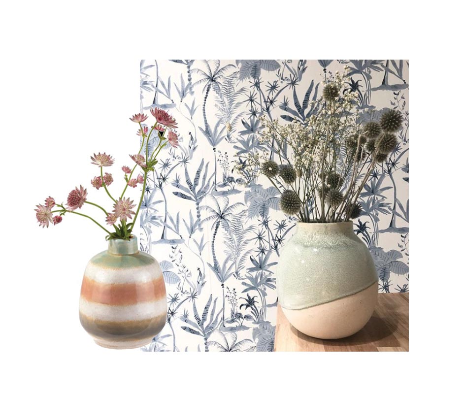 CIRKUS VASE, D15 x 17, MULTI COLOUR, 963479