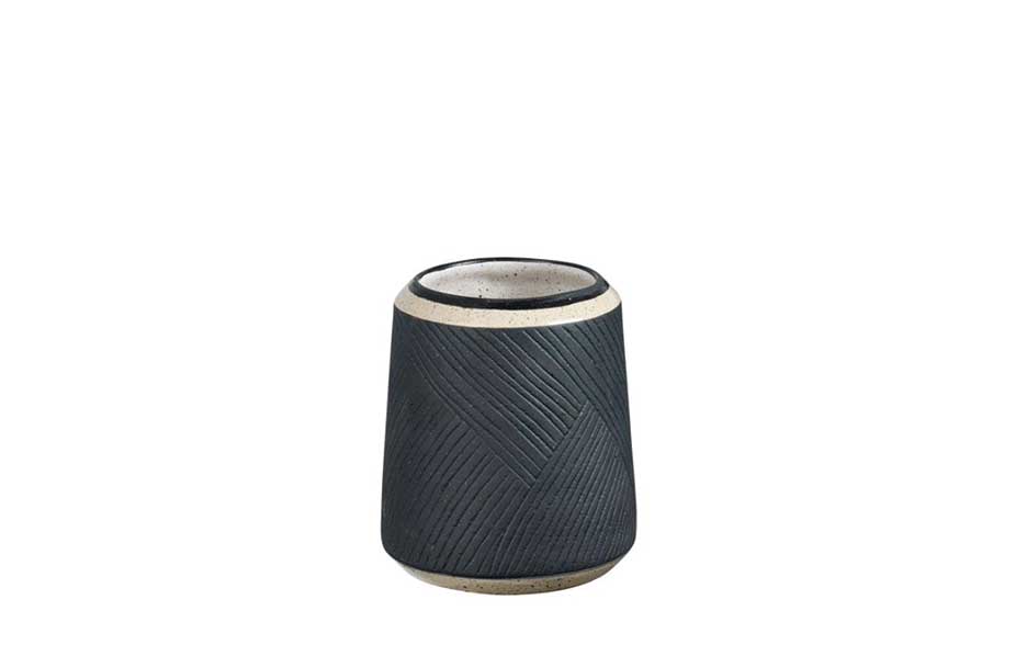 VINTAGE TOOTHBRUSH CUP, D10 x 11, NATURE, 976138