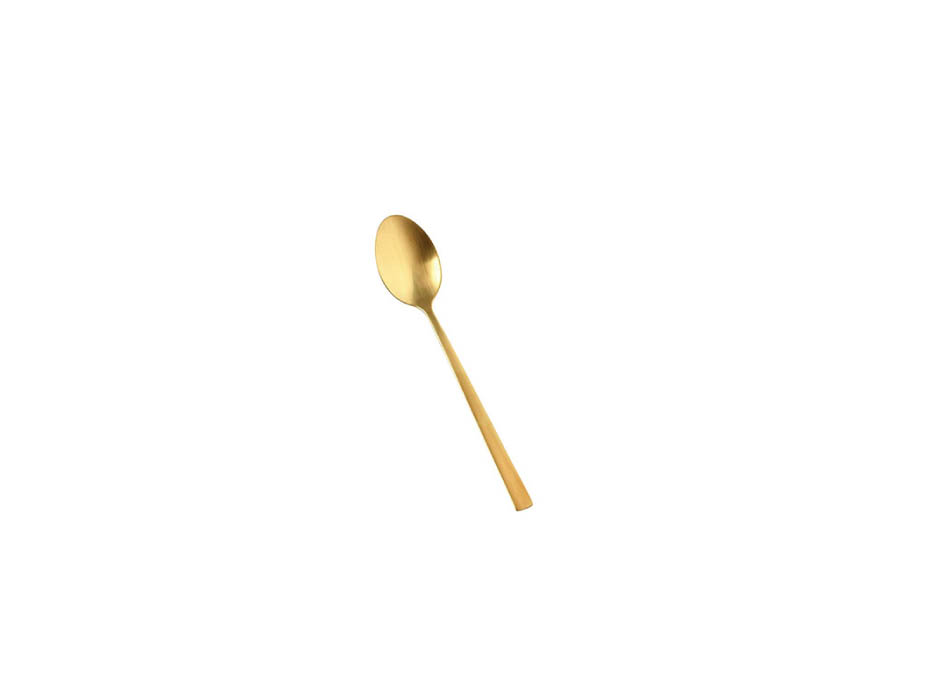 Spoon satin finish, 20cm, Brass, 130102