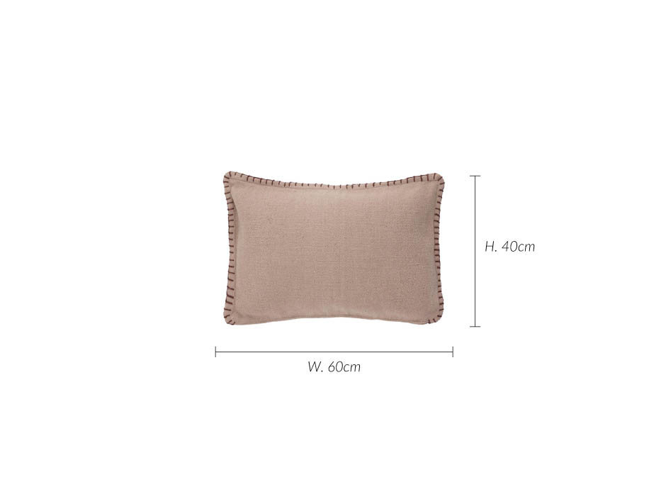 Cushion Mathilde, 40x60cm, Misty rose, 197402