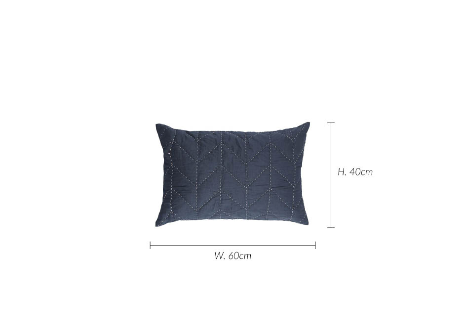 Cushion Molly, 40x60cm, Midnight Navy, 197408