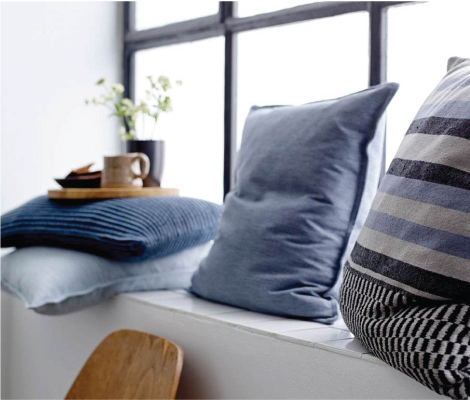Cushion Drift, 30x50cm, Navy, 723462