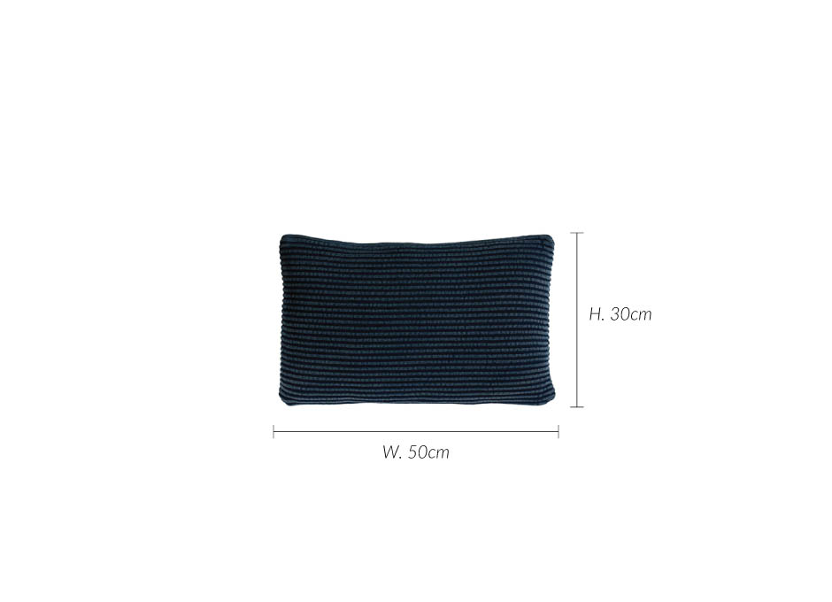 Cushion Drift, 30x50cm, Navy, 723462