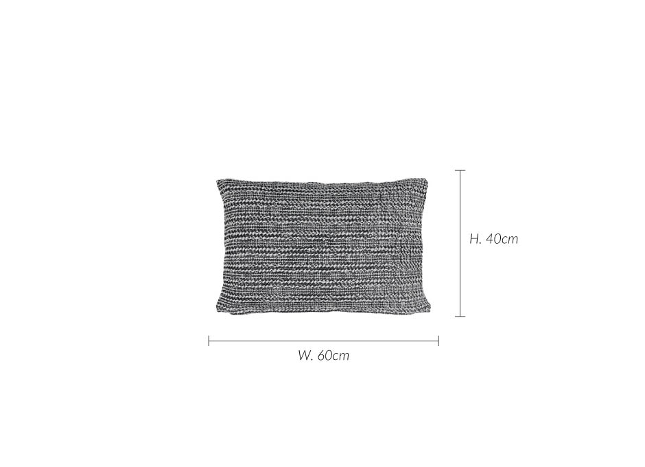 Cushion Pebbles, 40x60cm, Grey, 723629