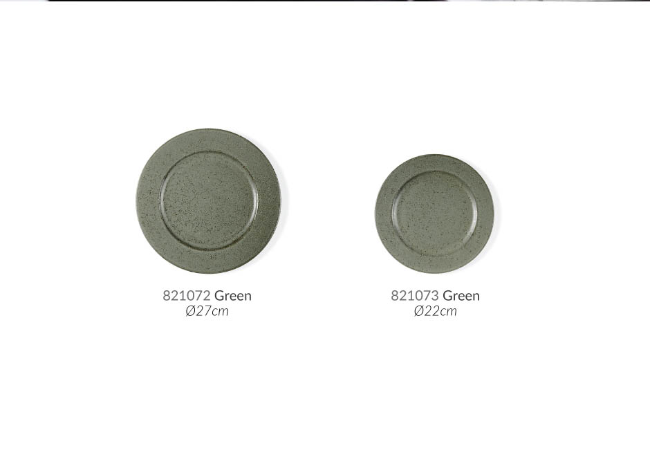 Dessert plate, Ø22cm, Green, 821073
