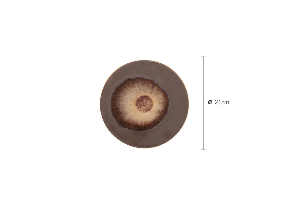 Tray Amalia, Ø21cm, Woodrose, 963335