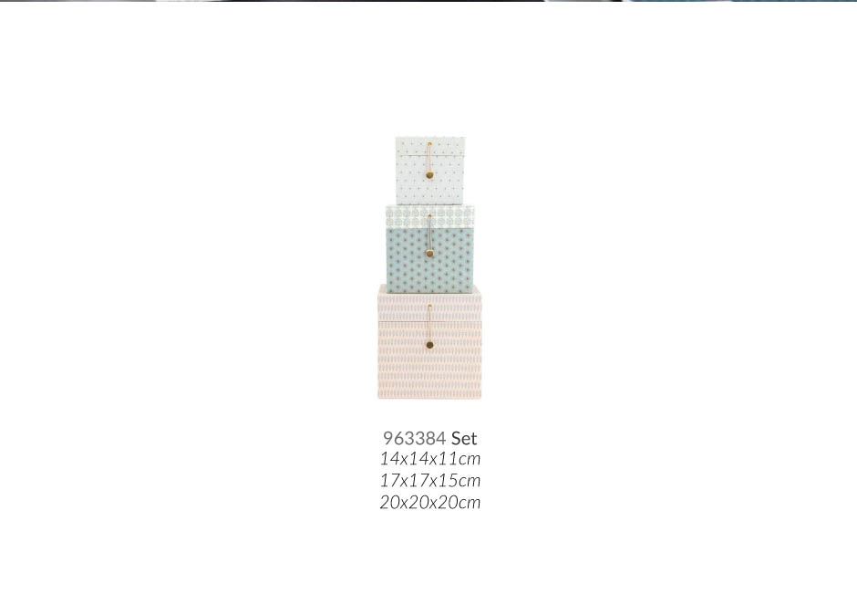 Box set Amelie 3 ass, 14x14x11cm/17x17x15cm/20x20x20cm, 0, 963384