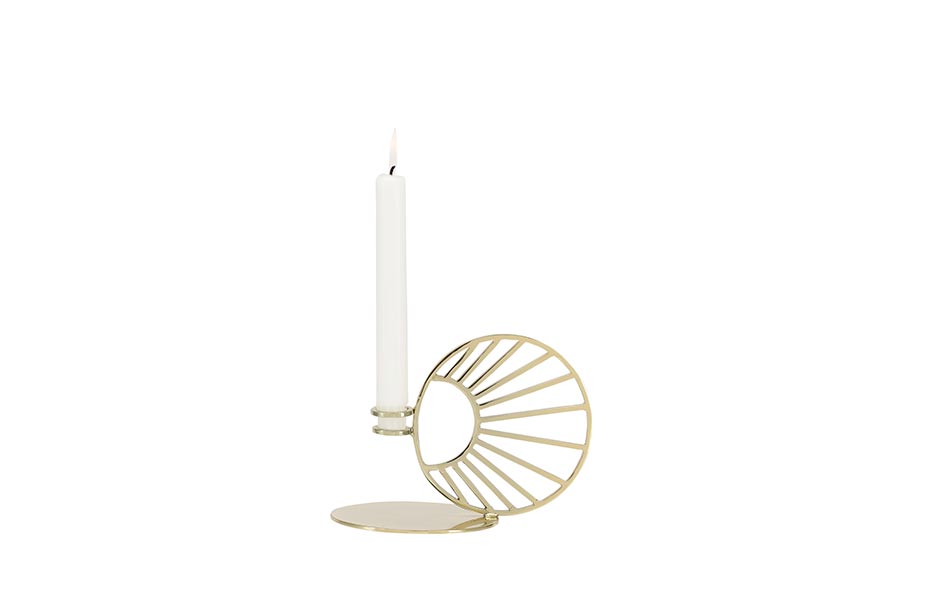 Candlelight Amat, 19x12x13cm, Gold, 963726