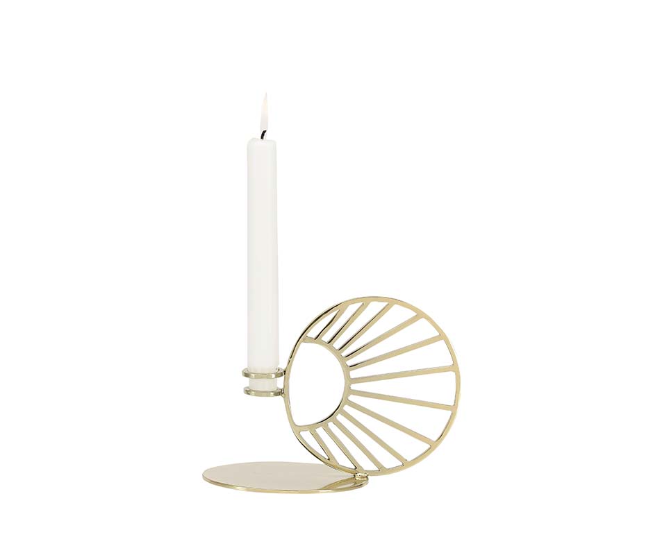 Candlelight Amat, 19x12x13cm, Gold, 963726