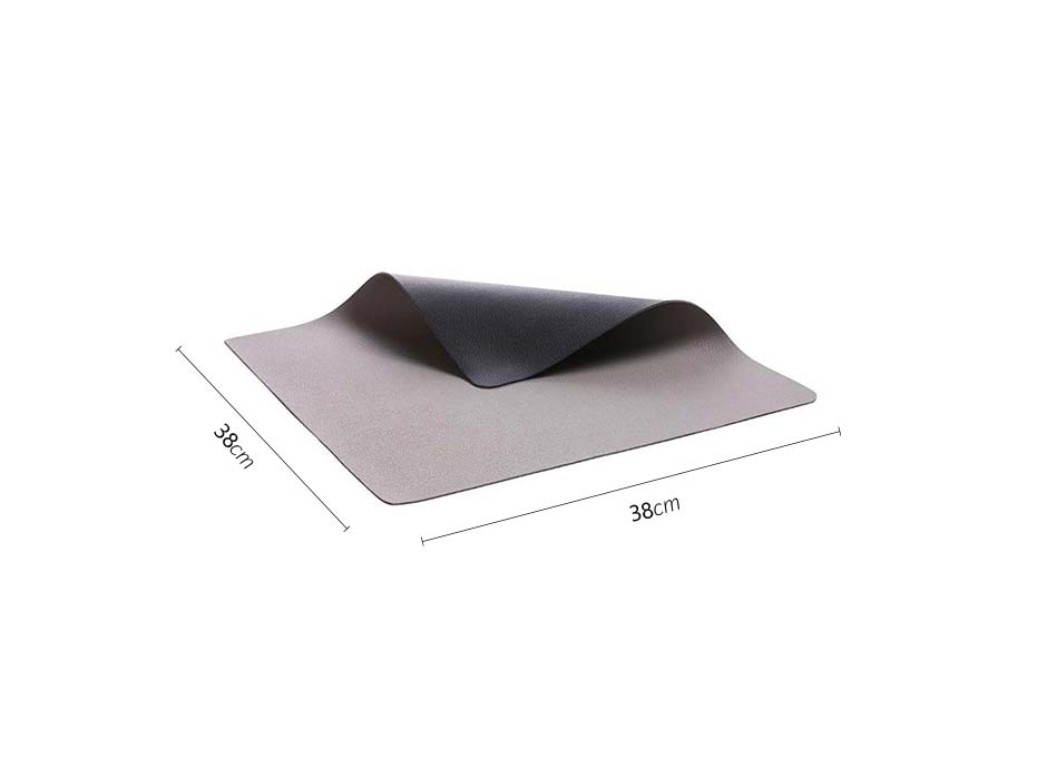 Placemat, 38x38cm, Grey, 190791