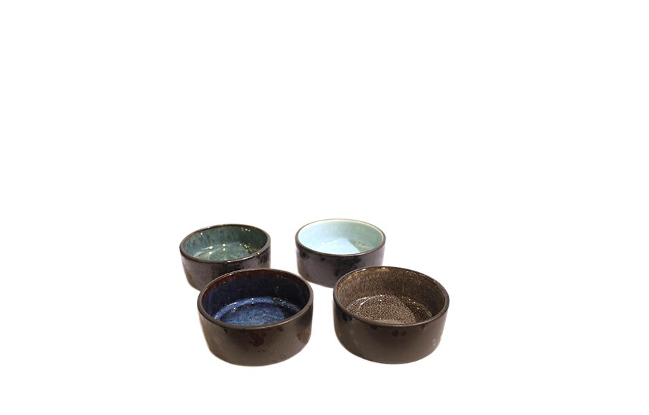 Mini bowl 4-pcs, Ø7.5x3cm, ETC, 821240