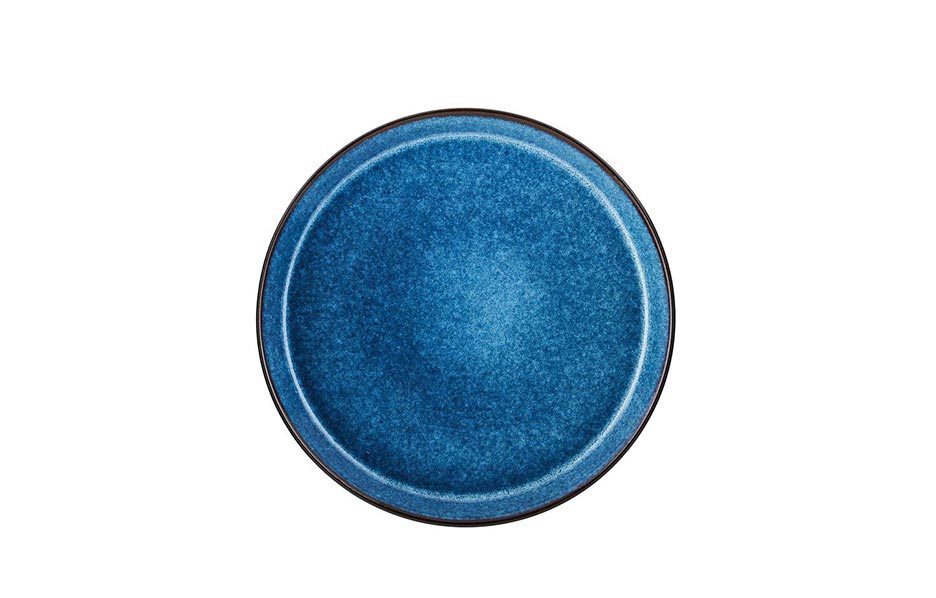 Plate, Ø27x3cm, Bllue, 821253