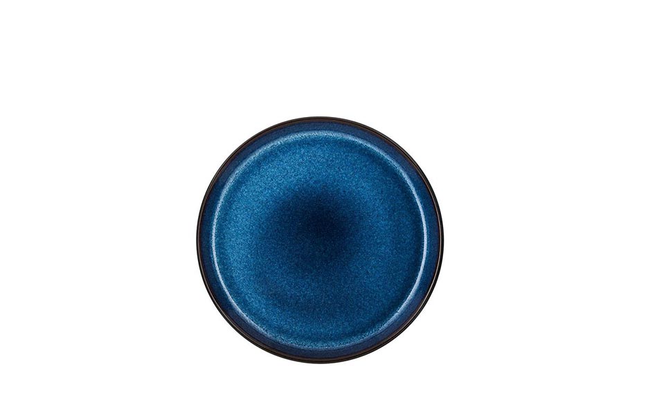 Plate, Ø21×2.5cm, Bllue, 821258