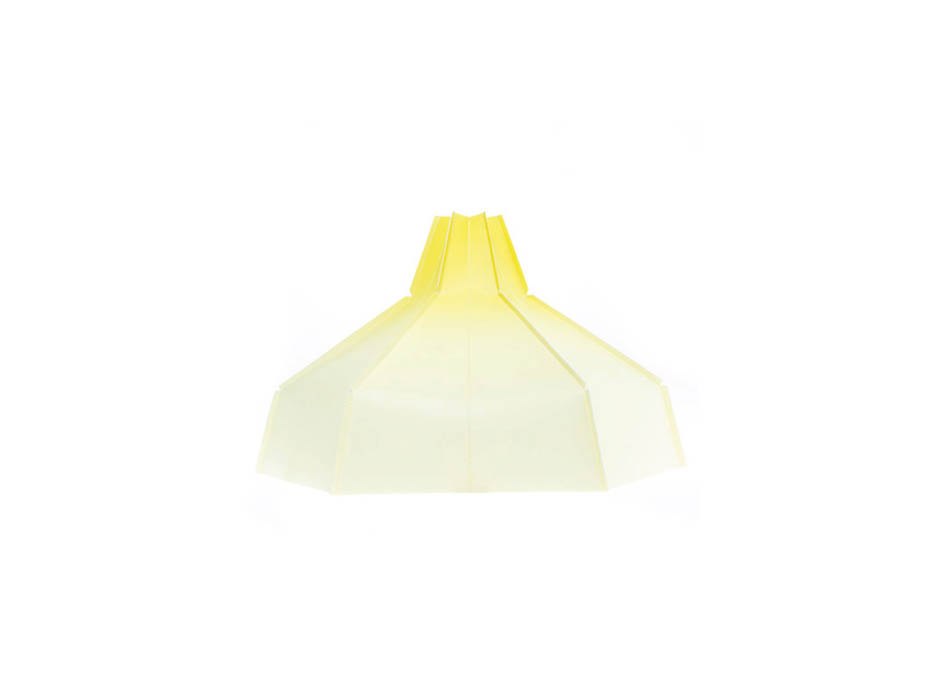 Folded Lampshade Yellow Gradient, 38x26x2cm, FP3010